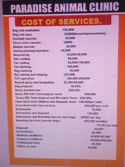 Cost of Services